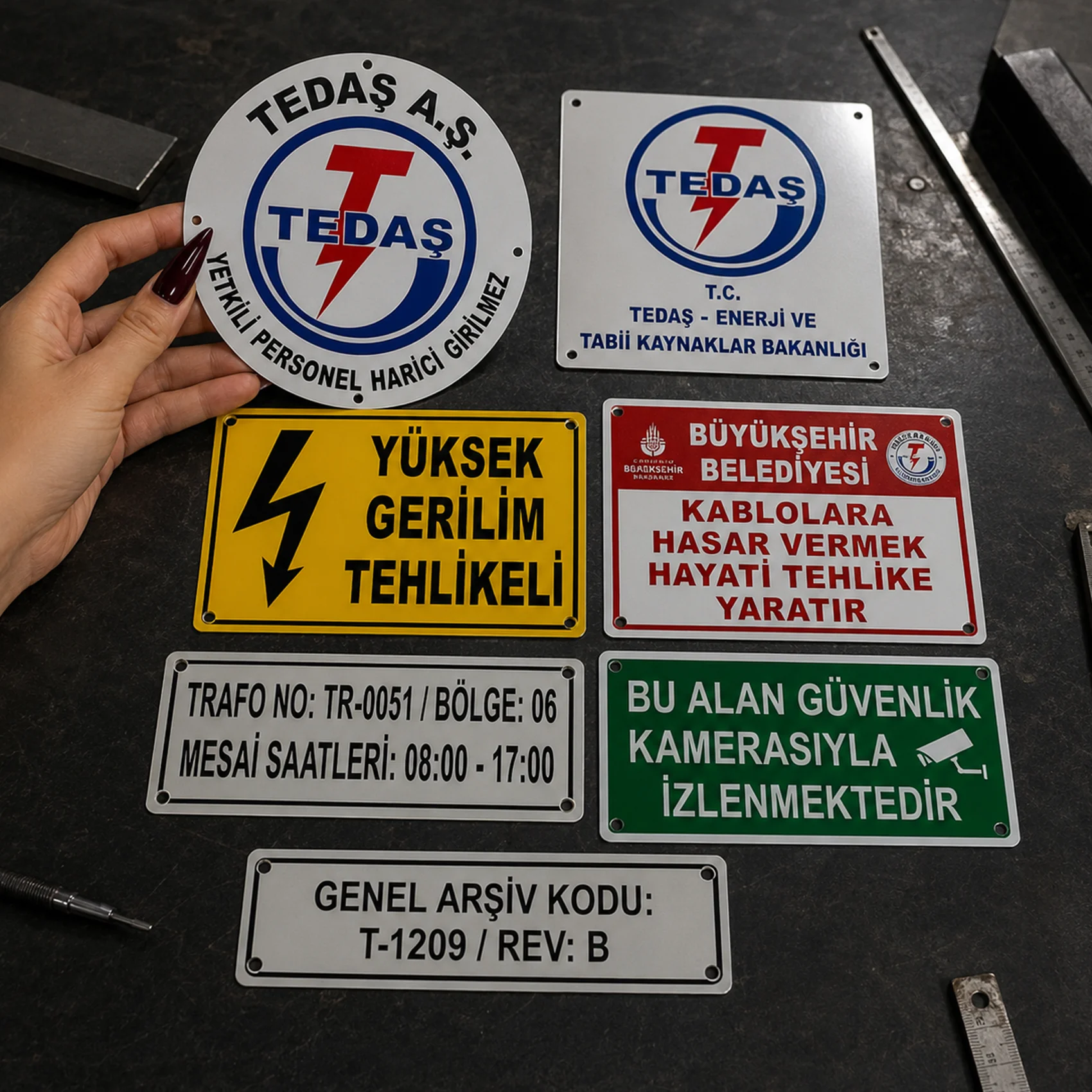 Tedaş Levhaları